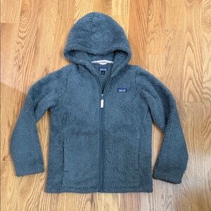 Patagonia Kids' Fleece Hoodie - Gray